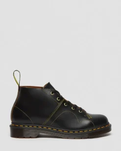 Dr. Martens Originals|Boots*Church Vintage Monkey Boots in Black Black — Vintage Smooth