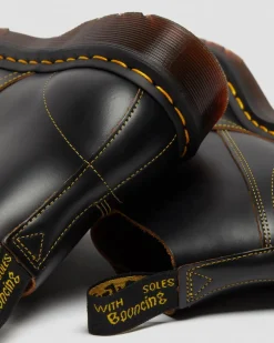 Dr. Martens Originals|Boots*Church Vintage Monkey Boots in Black Black — Vintage Smooth