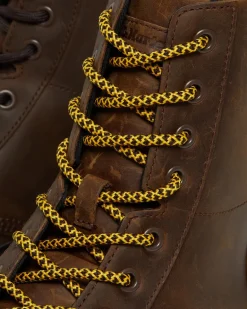 Dr. Martens Boots|Casual Boots*Combs Crazy Horse Leather Casual Boots in Brown Brown — Crazy Horse