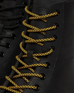 Dr. Martens Boots|Casual Boots*Combs Leather Casual Boots in Black Black — Wyoming