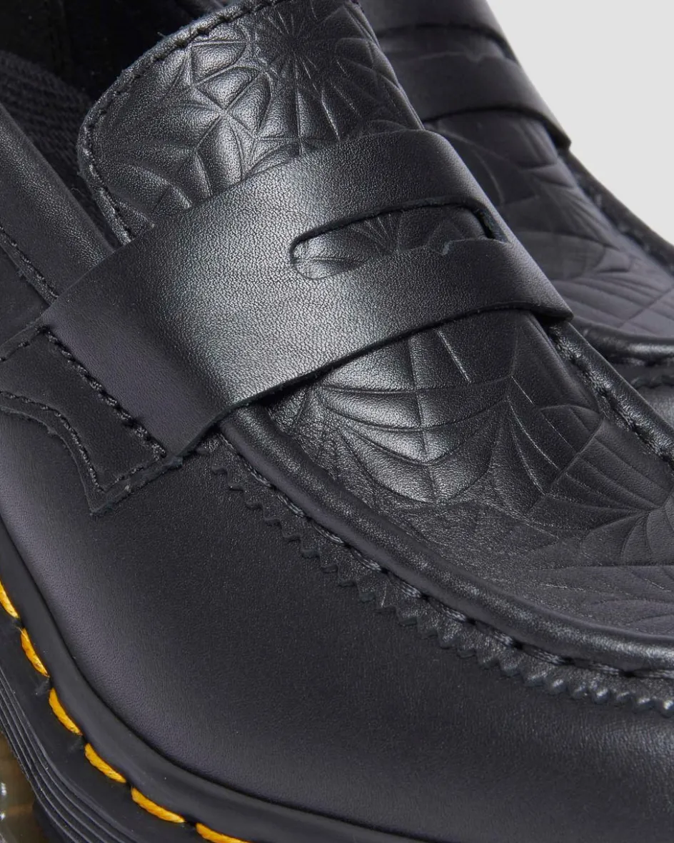 Dr. Martens Collaborations|Collaborations*CORRAN WEDNESDAY HEELED LOAFERS in Black Black — Wanama