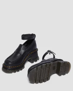 Dr. Martens Collaborations|Collaborations*CORRAN WEDNESDAY HEELED LOAFERS in Black Black — Wanama
