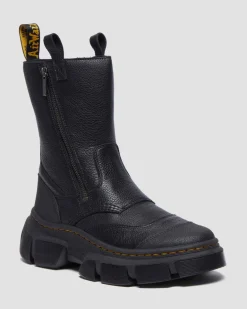 Dr. Martens Last Chance Styles*DMXL Rigger leather boots in Black Black — Lunar