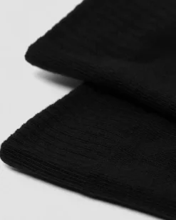 Dr. Martens Accessories|Accessories*Double Doc Cotton Blend Socks in Black Black — Cotton Blend