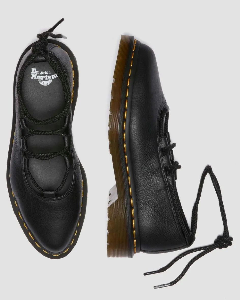 Dr. Martens Mother'S Day Gifts|Shoes*Elphie II Virginia leather ballet flats in Black Black — Virginia