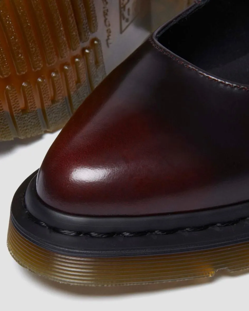 Dr. Martens Last Chance Styles*Elphie Mary Jane Leather shoes in Cherry Red Arcadia Cherry Red Arcadia — Arcadia