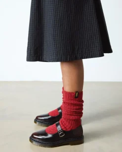 Dr. Martens Last Chance Styles*Elphie Mary Jane Leather shoes in Cherry Red Arcadia Cherry Red Arcadia — Arcadia
