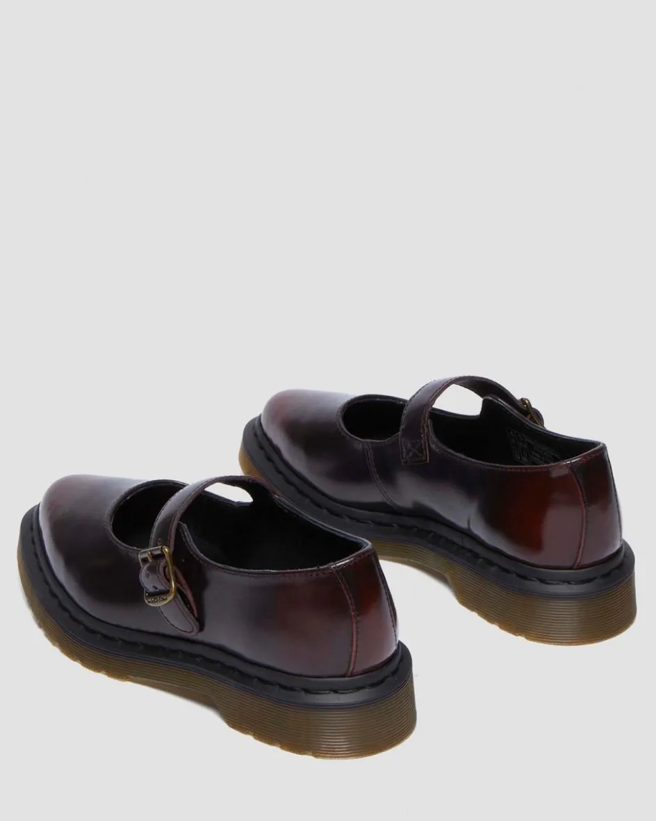 Dr. Martens Last Chance Styles*Elphie Mary Jane Leather shoes in Cherry Red Arcadia Cherry Red Arcadia — Arcadia
