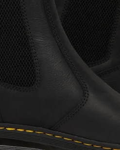 Dr. Martens Boots|Chelsea Boots*Embury Leather Casual Chelsea Boots in Black Black — Wyoming