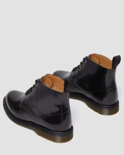 Dr. Martens Last Chance Styles*Emmeline Arcadia Lace Up Boots in Cherry Red Arcadia Cherry Red Arcadia — Arcadia