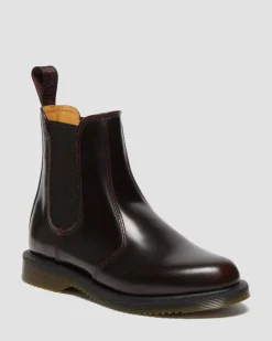 Dr. Martens Boots|Chelsea Boots*Flora Arcadia Chelsea Boots in Cherry Red Arcadia Cherry Red Arcadia — Arcadia
