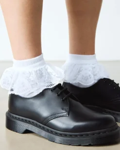 Dr. Martens Accessories|Accessories*Frill Organic Cotton Socks in White White — Organic Cotton Blend