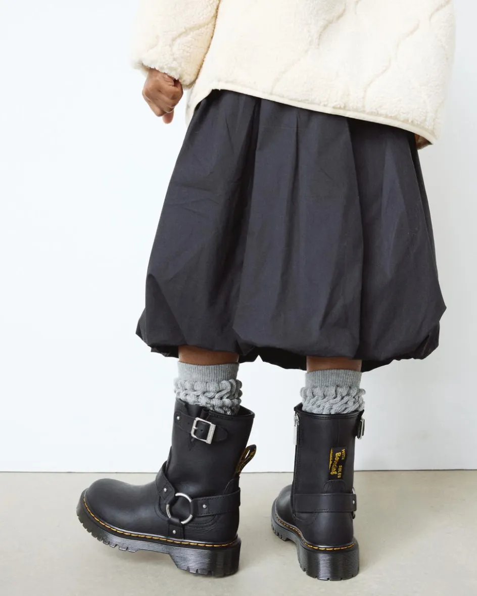 Dr. Martens Last Chance Styles*Genaya Junior in Black Black — Wyoming