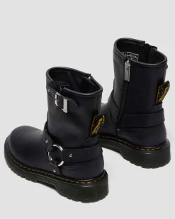 Dr. Martens Last Chance Styles*Genaya Junior in Black Black — Wyoming