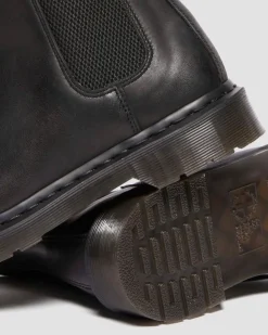Dr. Martens Last Chance Styles*Graeme Analine leather Chelsea boots in Black Black — Analine