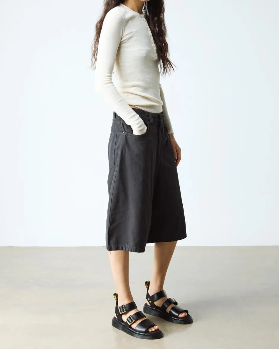 Dr. Martens New And Featured|Sandals*Gryphon Atlas Leather Gladiator Sandals in Black Atlas BLACK ATLAS — Atlas