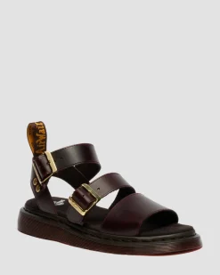 Dr. Martens New And Featured|Sandals*Gryphon Atlas Leather Gladiator Sandals in Charro Charro — Atlas