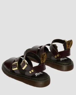 Dr. Martens New And Featured|Sandals*Gryphon Atlas Leather Gladiator Sandals in Charro Charro — Atlas