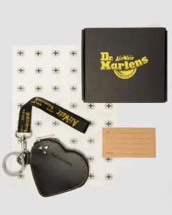 Dr. Martens Accessories|Bags*HEART PURSE in Black Black — Kiev