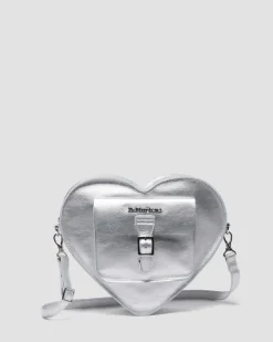 Dr. Martens Last Chance Styles|Last Chance Styles*Heart Shaped Milled Metallic Backpack