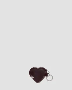 Dr. Martens New And Featured*Heart Shaped Purse in Red Red — Oxford Rub Off