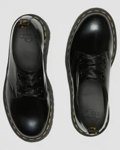 Dr. Martens Mother'S Day Gifts|Shoes*Holly Women's Leather Platform Shoes in Black Buttero BLACK BUTTERO — Buttero