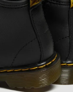 Dr. Martens Infant & 0-1 Years*Infant 1460 Softy T Leather Lace Up Boots in Black Black — Softy T