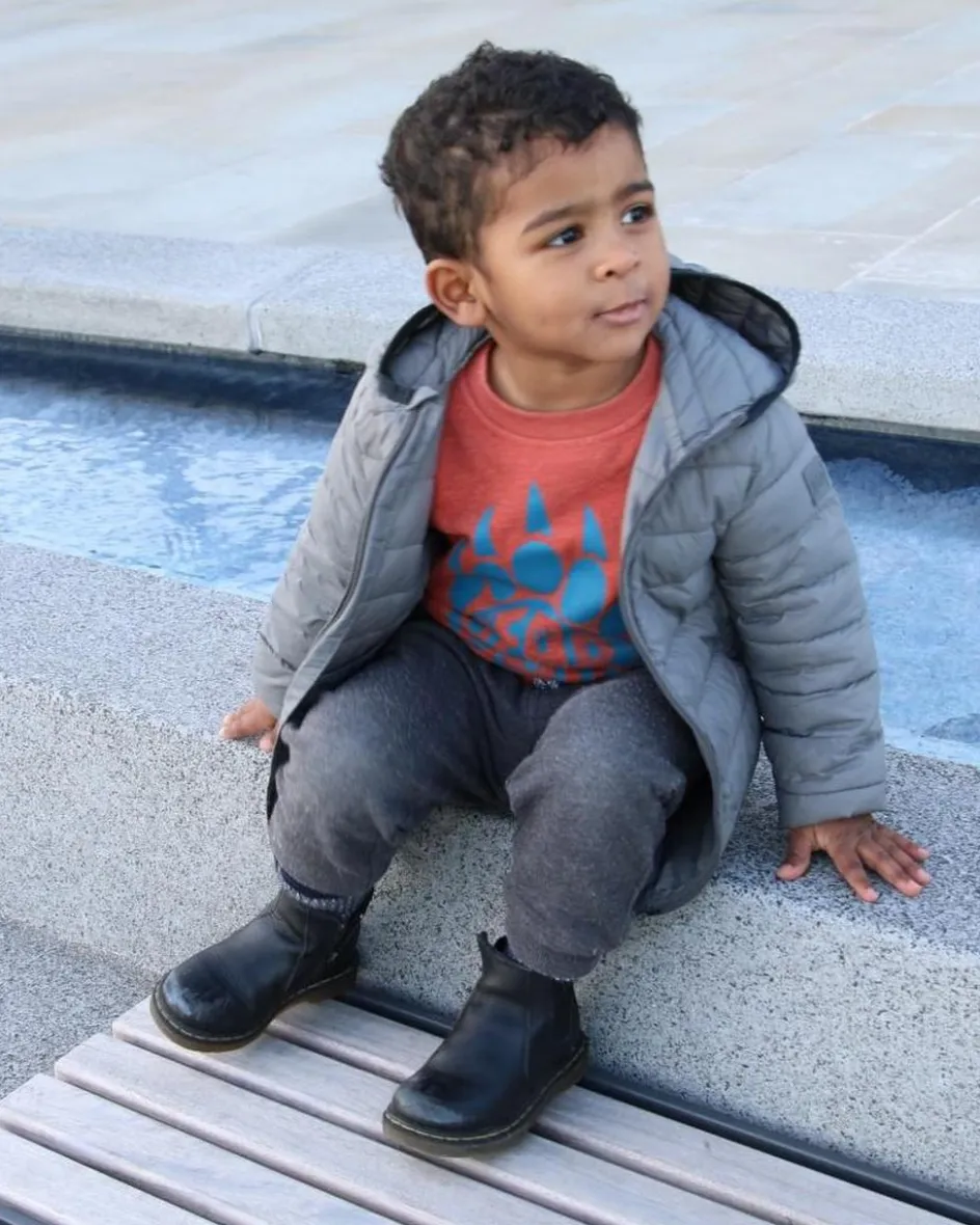 Dr. Martens Infant & 0-1 Years|Toddler & 2-4 Years*Infant/Toddler 2976 Softy T Leather Chelsea Boots in Black Black — Softy T