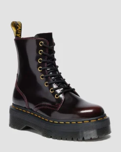 Dr. Martens New And Featured|Boots*Jadon Arcadia Leather Platform Boots in Cherry Red Arcadia Cherry Red Arcadia — Arcadia