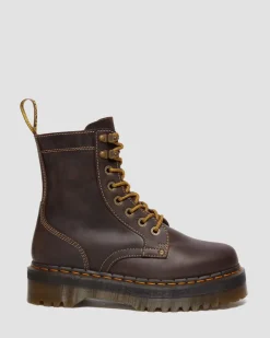 Dr. Martens New And Featured|Boots*Jadon Boot Arc Crazy Horse Platforms in Brown Brown — Crazy Horse