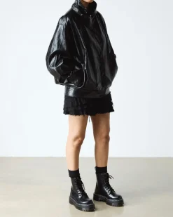 Dr. Martens Boots*Jadon White Stitch Polished Smooth