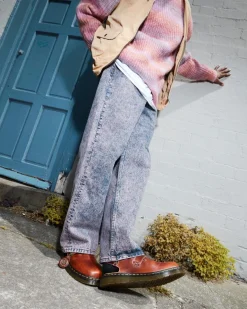 Dr. Martens Last Chance Styles|Last Chance Styles*Jorge Made in England Classic Leather Slingback Mules in Heritage Tan HERITAGE TAN — Classic Calf