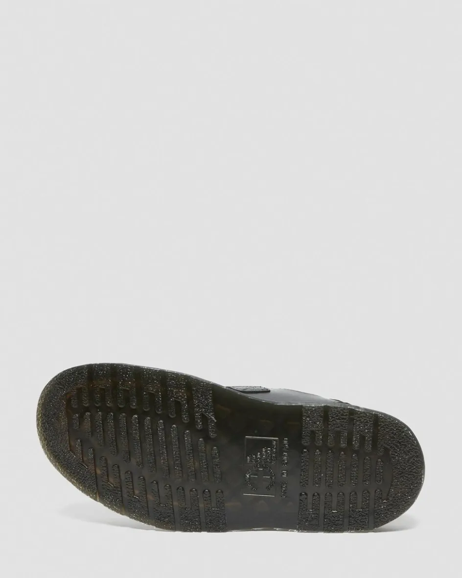 Dr. Martens Last Chance Styles|Last Chance Styles*Jorge Made in England Leather Slingback Mules in Black Black — Classic Calf
