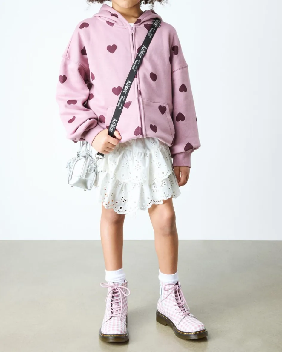Dr. Martens New And Featured|Junior & 5-7 Years*Junior 1460 Gingham Leather Boots Athena+Gingham Print