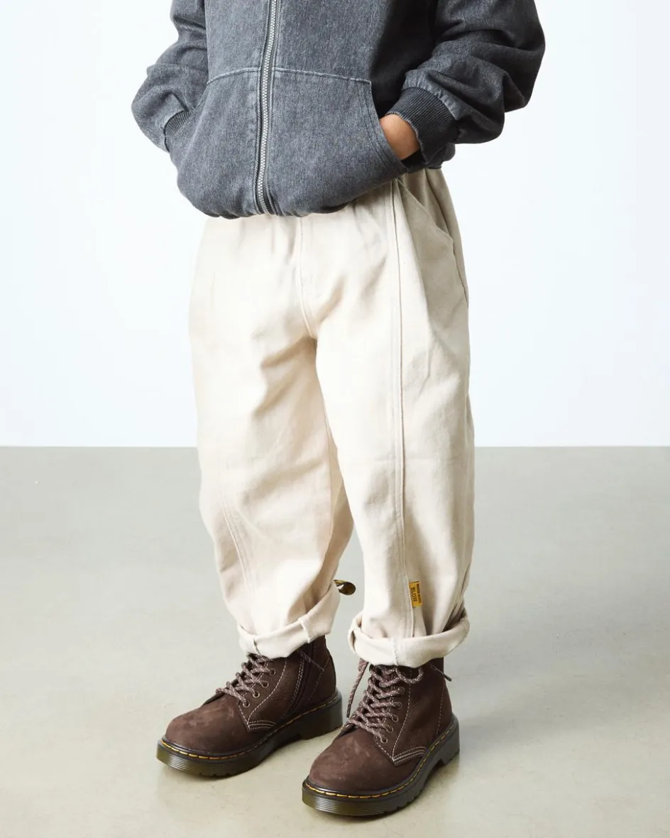 Dr. Martens New And Featured|Junior & 5-7 Years*Junior 1460 Tumbled Nubuck Boots in Dark Brown Dark Brown — Tumbled Nubuck