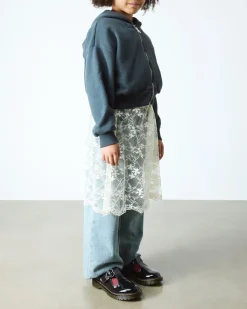 Dr. Martens New And Featured|Junior & 5-7 Years*Junior Polly II Heart Patent Leather Shoes Patent Lamper