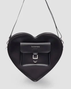 Dr. Martens Last Chance Styles|Last Chance Styles*Large Heart Backpack in Black Black — Kiev & Smooth