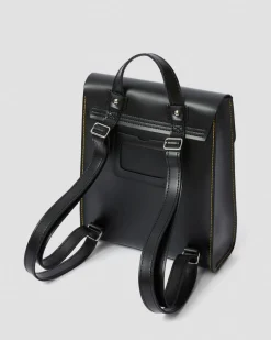 Dr. Martens Accessories|Accessories*Leather Mini Backpack in Black Black — Smooth+Kiev