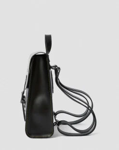 Dr. Martens Accessories|Accessories*Leather Mini Backpack in Black Black — Smooth+Kiev