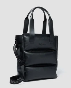 Dr. Martens Accessories|Accessories*Leather Tote Bag in Black BLACK — Sendal