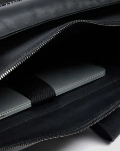 Dr. Martens Accessories|Accessories*Leather Tote Bag in Black BLACK — Sendal