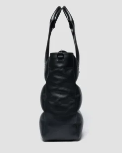Dr. Martens Accessories|Accessories*Leather Tote Bag in Black BLACK — Sendal