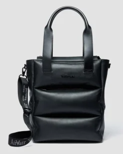 Dr. Martens Accessories|Accessories*Leather Tote Bag in Black BLACK — Sendal