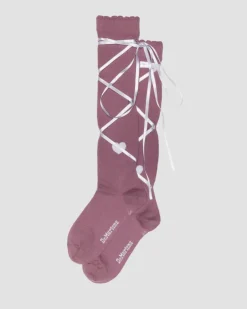 Dr. Martens Socks|New And Featured*Long Lace-Up Socks Organic Cotton Blend