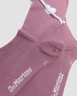 Dr. Martens Socks|New And Featured*Long Lace-Up Socks Organic Cotton Blend