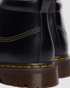Dr. Martens New And Featured|Boots*LOWELL CHUKKA MOC TOE LEATHER ANKLE BOOTS in Black Black — Orleans