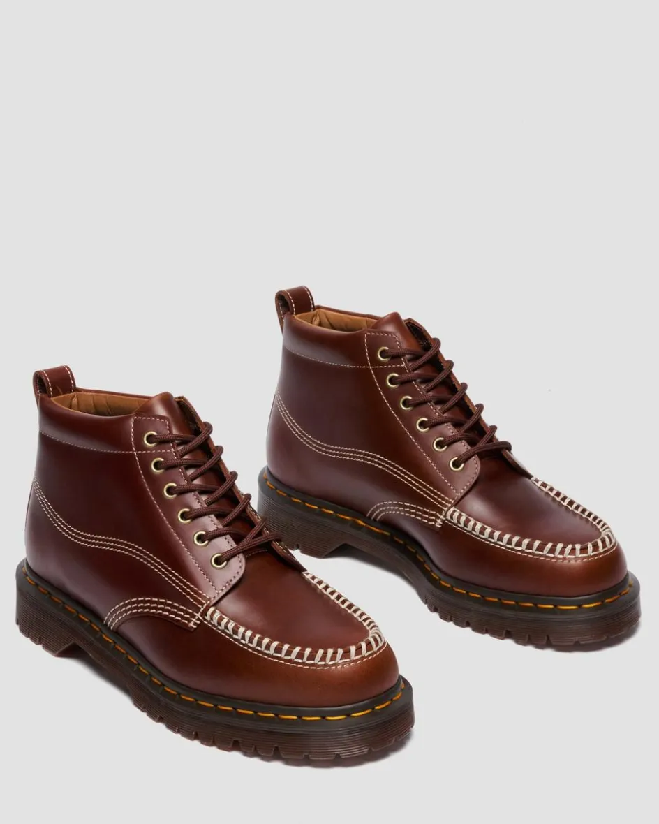 Dr. Martens New And Featured|Boots*LOWELL CHUKKA MOC TOE LEATHER ANKLE BOOTS in Butterscotch Butterscotch — Orleans