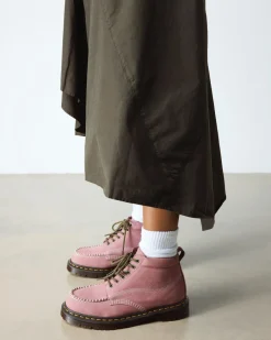 Dr. Martens New And Featured|Boots*Lowell Chukka Nubuck Moc Toe Ankle Boots in Dusty Rose DUSTY ROSE — Milled Nubuck Wp