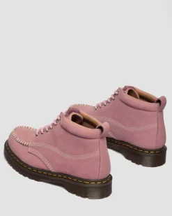 Dr. Martens New And Featured|Boots*Lowell Chukka Nubuck Moc Toe Ankle Boots in Dusty Rose DUSTY ROSE — Milled Nubuck Wp
