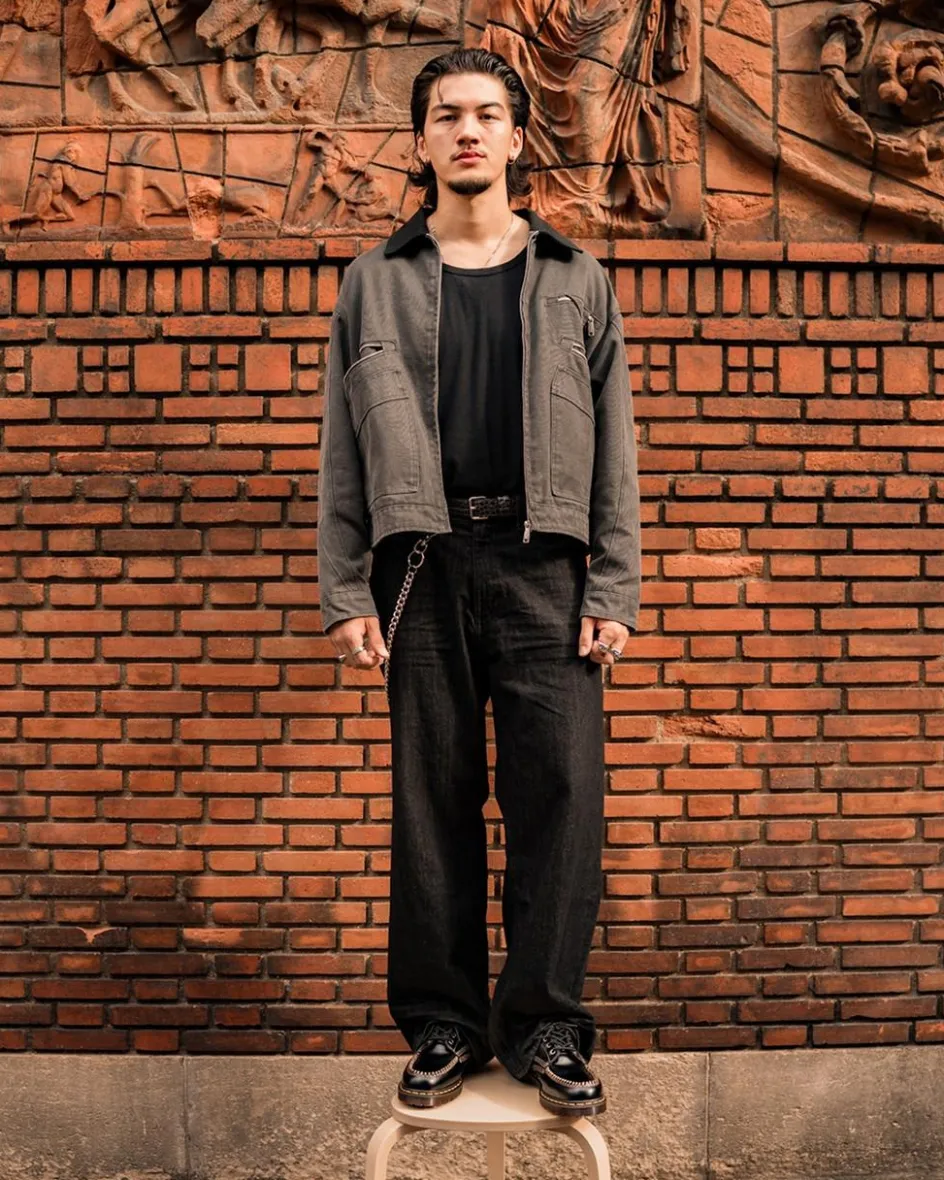 Dr. Martens Shoes|New And Featured*Lowell Leather Moc Toe Shoes in Black Black — Analine